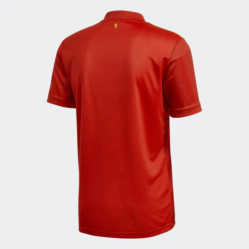 adidas 2020-21 Spain Home Jersey - Red-Yellow - Image 2