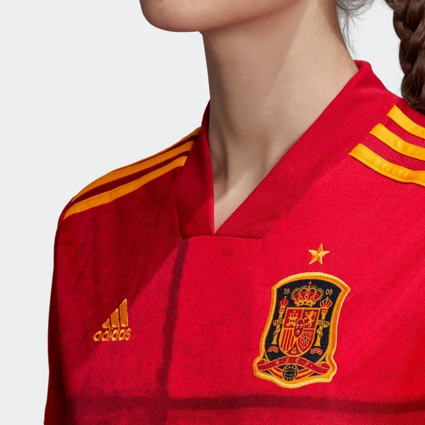 adidas 2020-21 Spain Home WOMENS Jersey - Red - Image 3