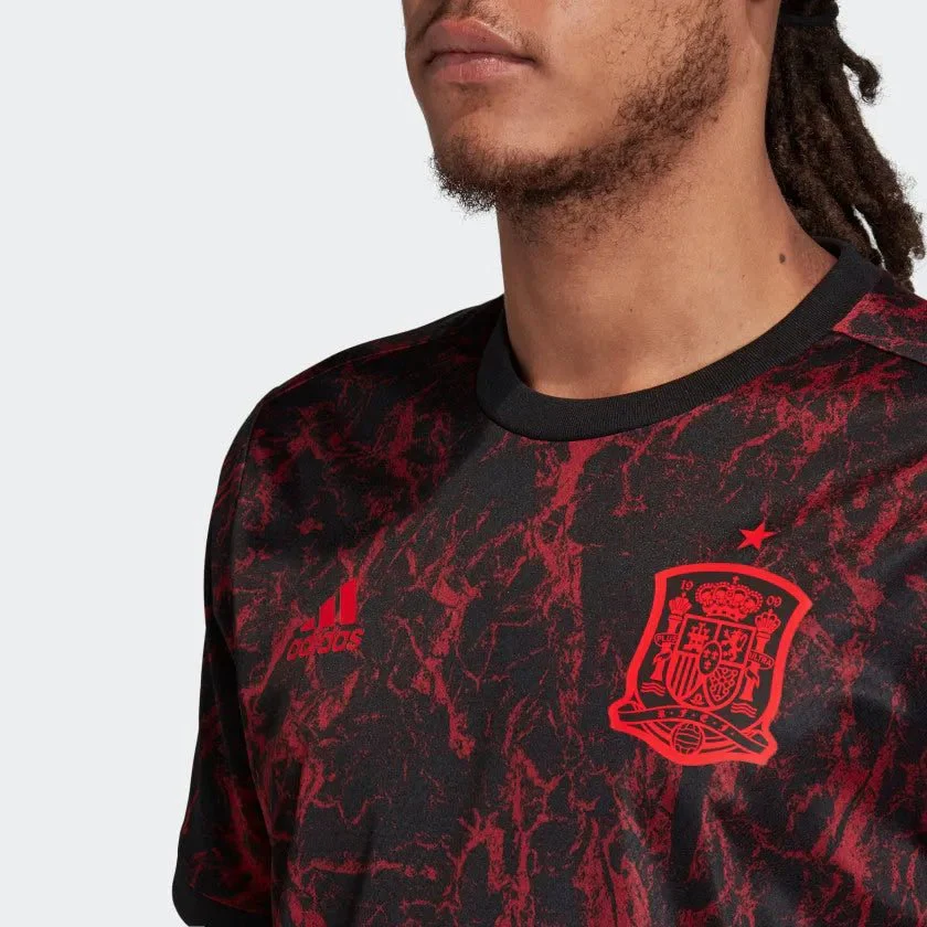 adidas 2020-21 Spain Pre-Match Jersey - Red - Image 3