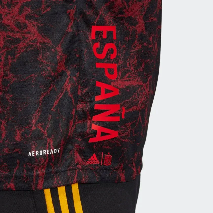 adidas 2020-21 Spain Pre-Match Jersey - Red - Image 4