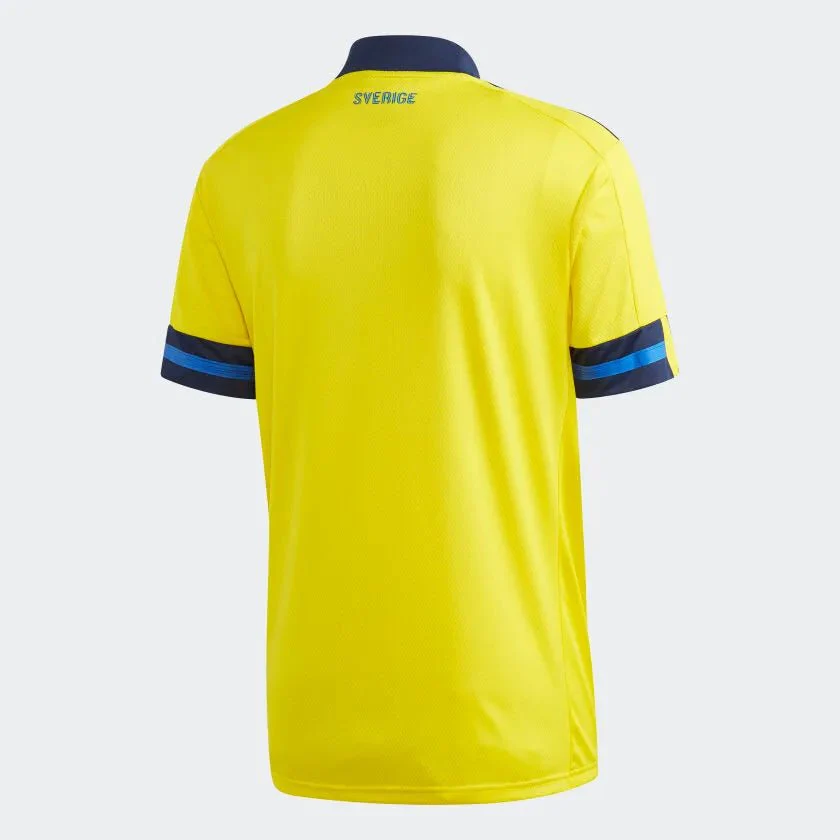 adidas 2020-21 Sweden Home Jersey - Yellow-Navy - Image 2