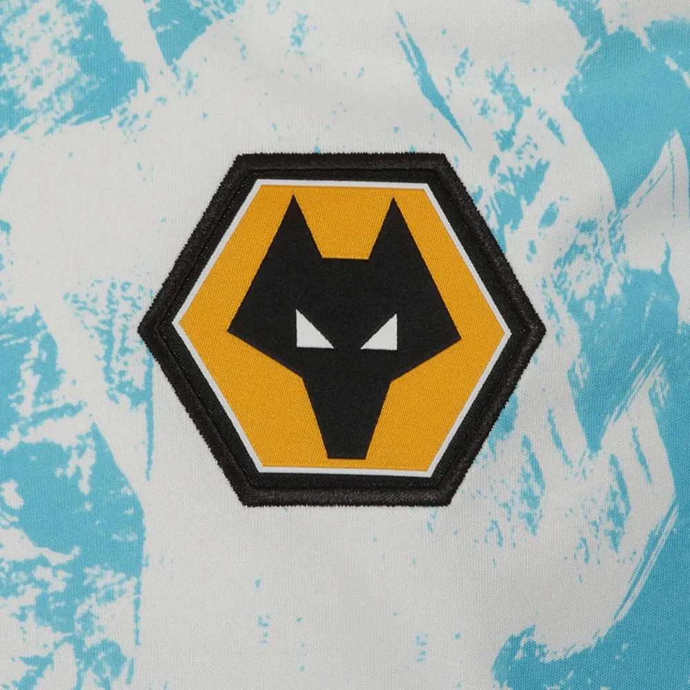 Adidas 2020-21 Wolverhampton Away Jersey - White-Bright Cyan - Image 3
