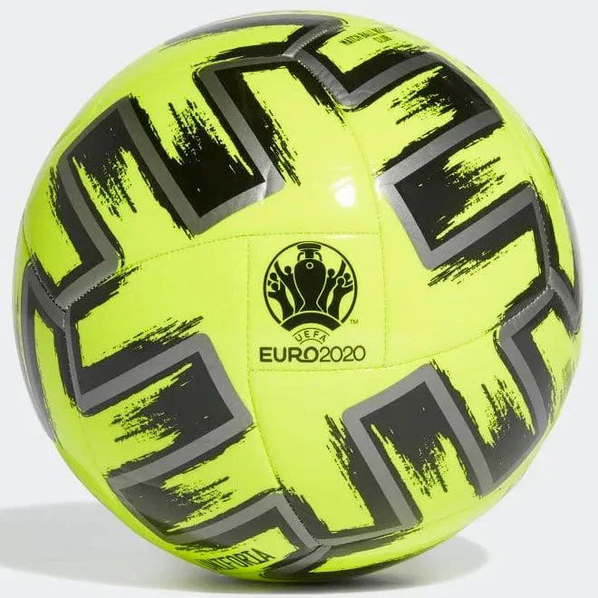 adidas 2020 Uniforia Club Ball - Volt-Black - Image 2