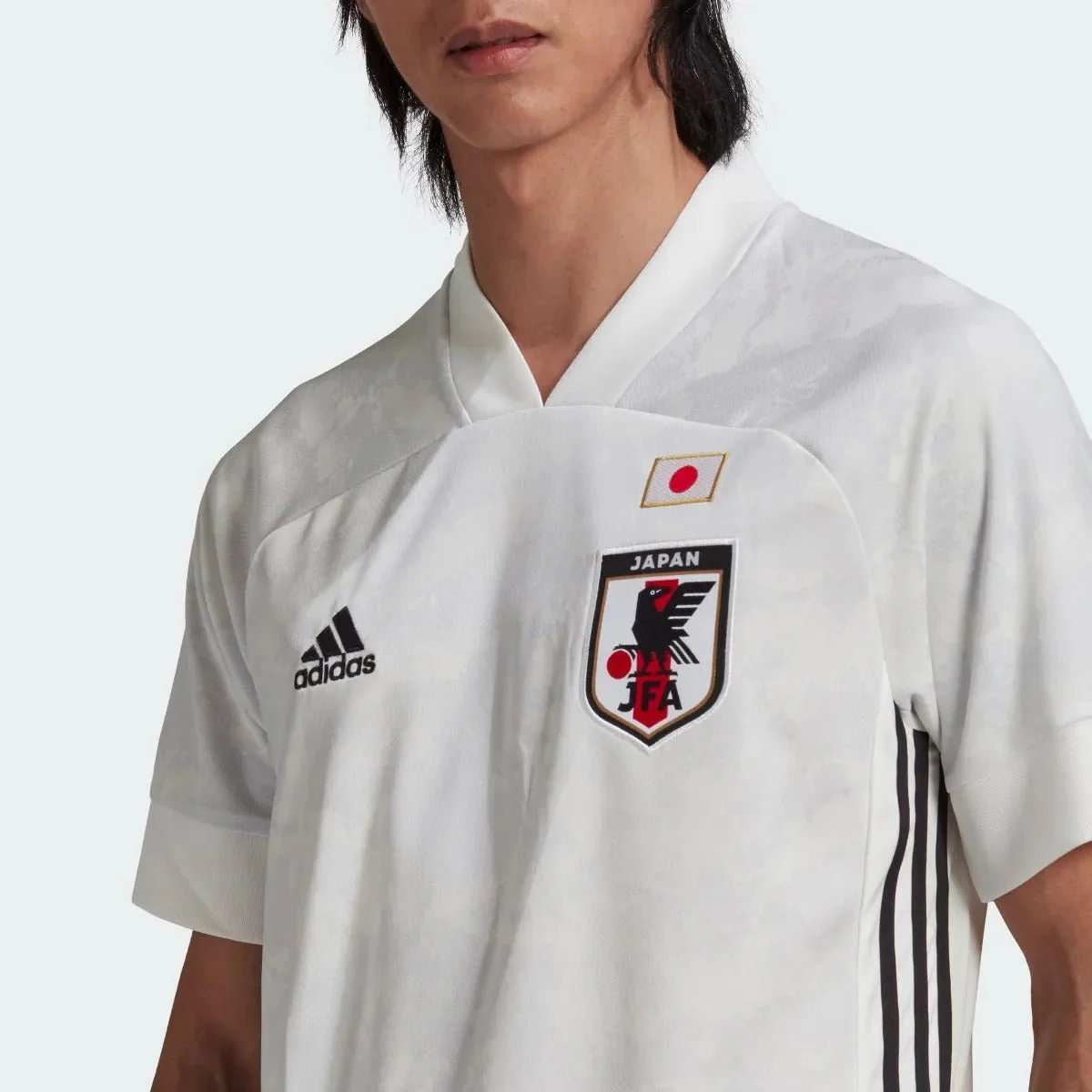 Adidas 2021-2022 Japan Away Jersey - White - Image 3