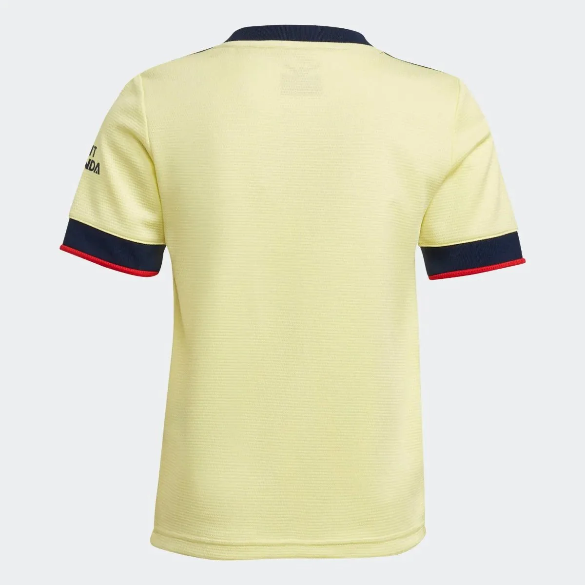 Adidas 2021-22 Arsenal Away Mini Kit - Pearl Citrine - Image 3
