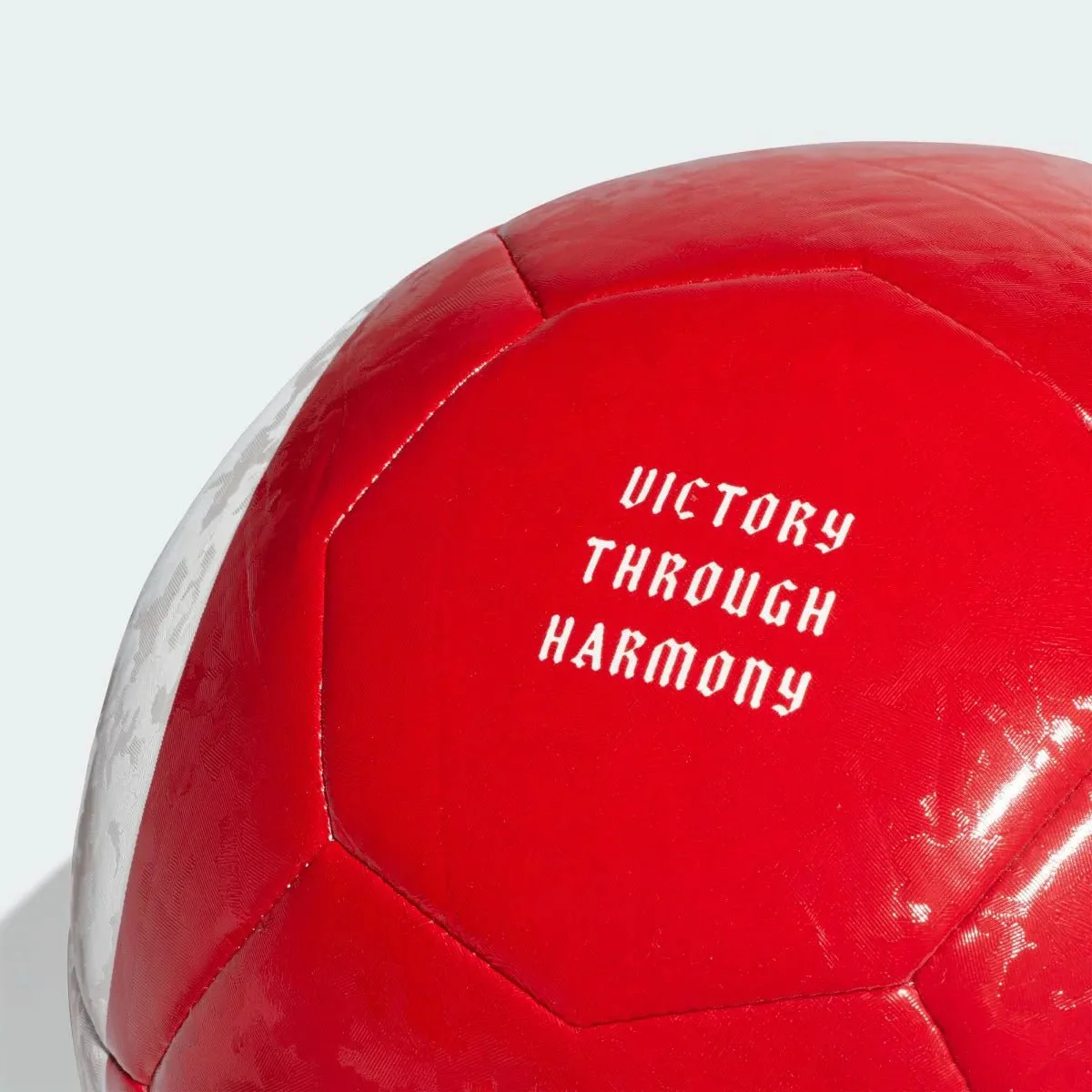 Adidas 2021-22 Arsenal Home Club Ball - Red-White - Image 3