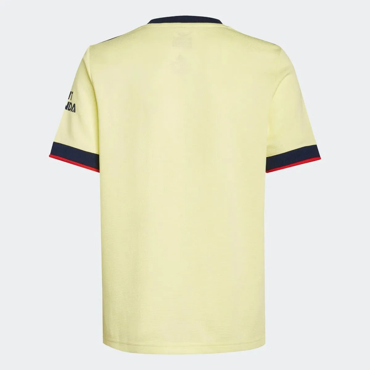 Adidas 2021-22 Arsenal Youth Away Jersey - Pearl Citrine - Image 2