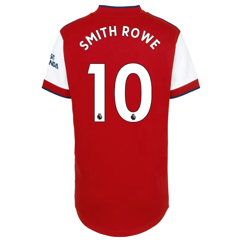 Adidas 2021-22 Arsenal Youth Home Jersey - Scarlet-White - Image 5