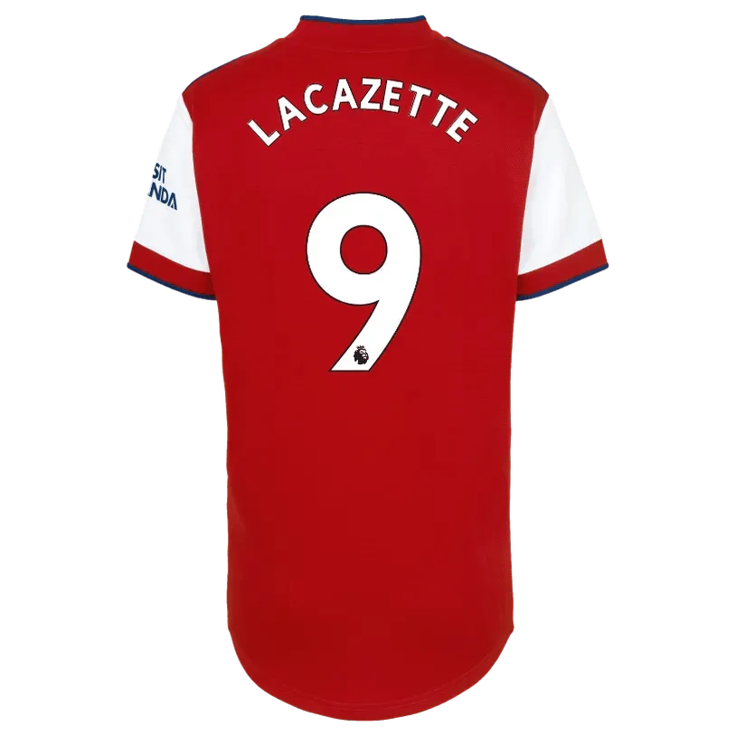 Adidas 2021-22 Arsenal Youth Home Jersey - Scarlet-White - Image 6