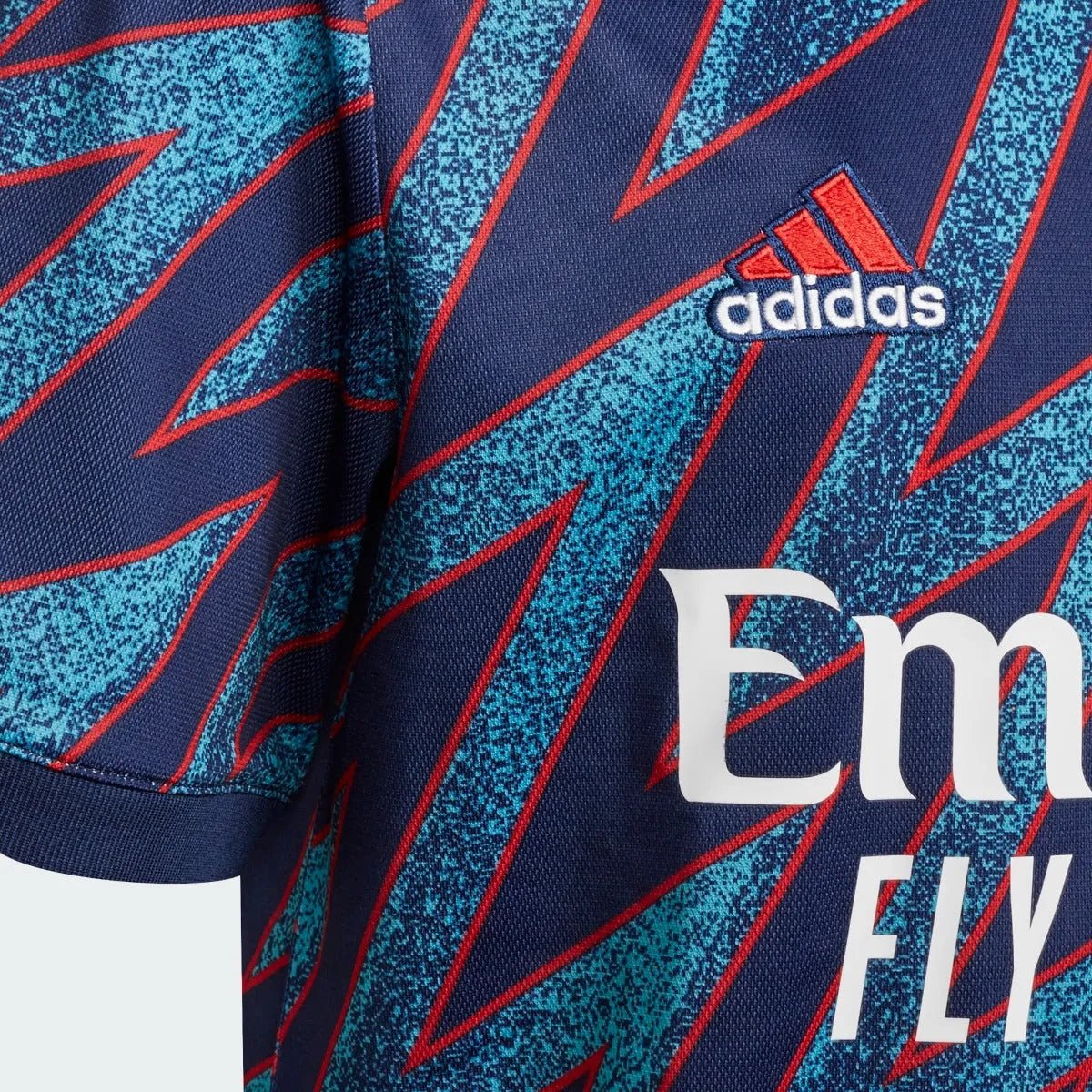 Adidas 2021-22 Arsenal Youth Third Jersey - Mystery Blue - Image 3
