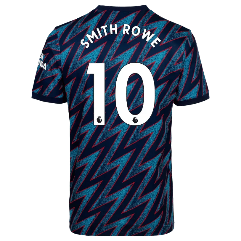 Adidas 2021-22 Arsenal Youth Third Jersey - Mystery Blue - Image 5