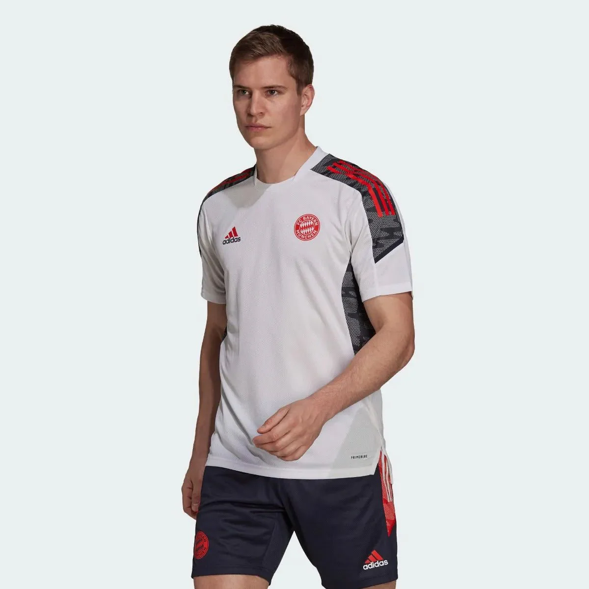 Adidas 2021-22 Bayern Munich Euro Training Jersey - White - Image 2