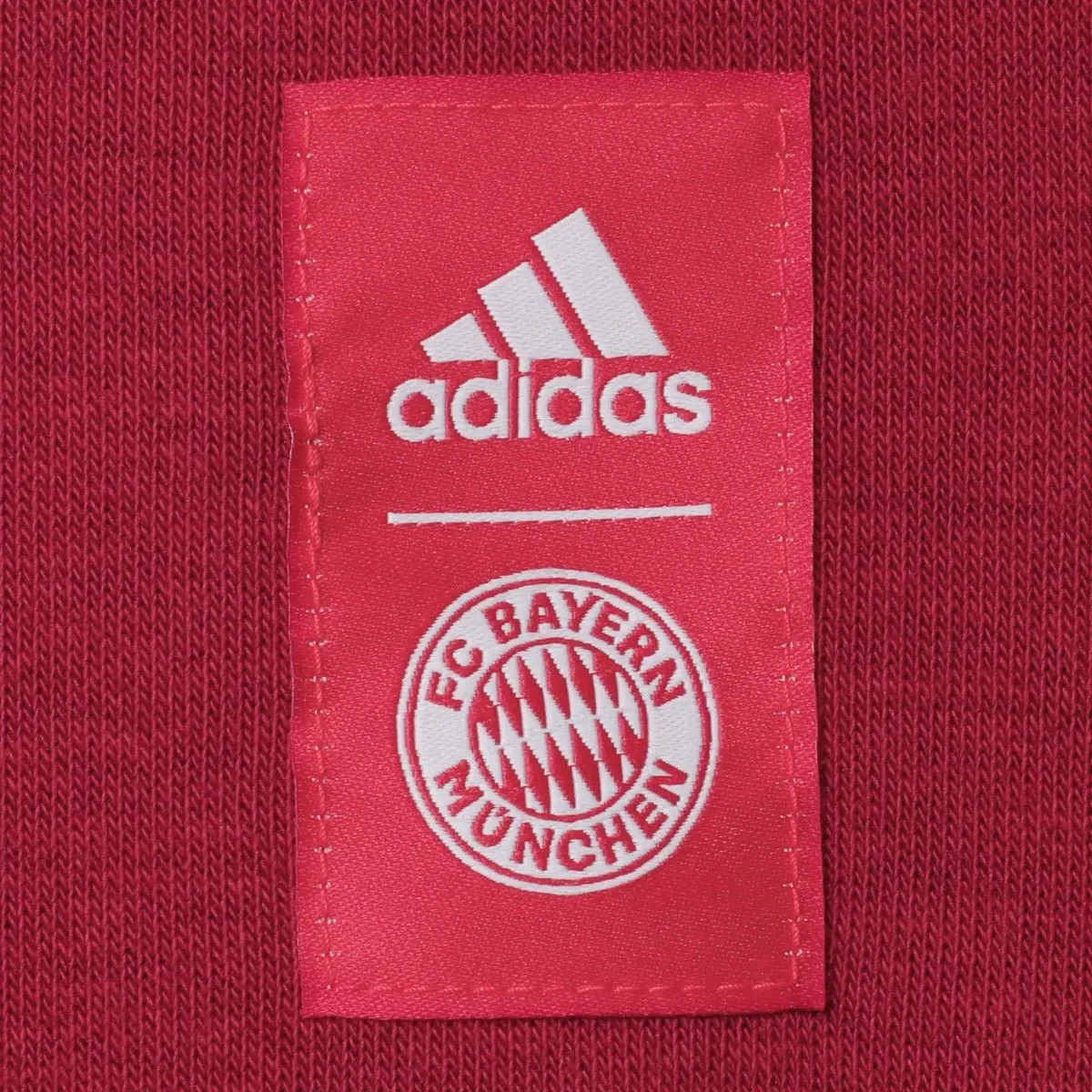adidas 2021-22 Bayern Munich Graphic Crew Sweatshirt - Red - Image 3