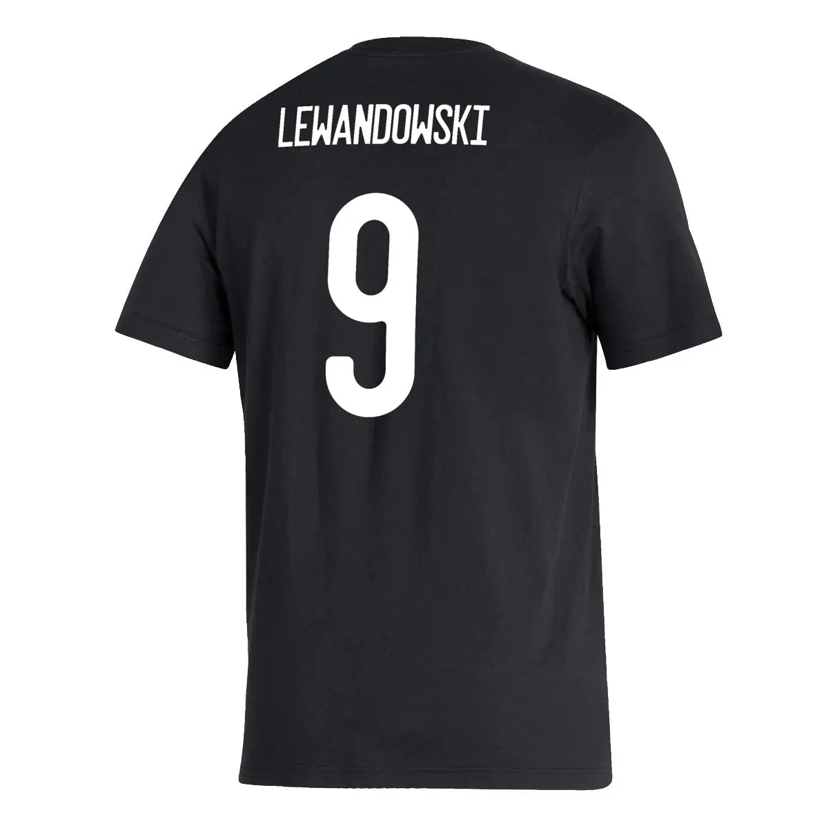 Adidas 2021-22 Bayern Munich Lewandowski #9 Amplifier SS Tee - Black