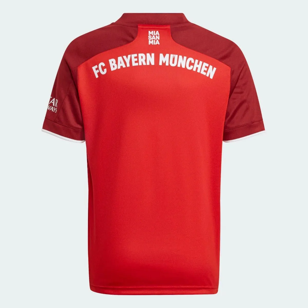 Adidas 2021-22 Bayern Munich Youth Home Jersey - True Red - Image 2