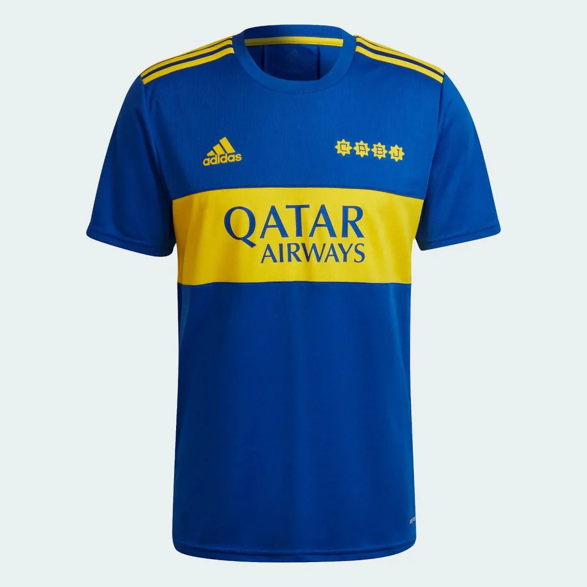 Adidas 2021-22 Boca Juniors Home Jersey - Power Blue-Yellow