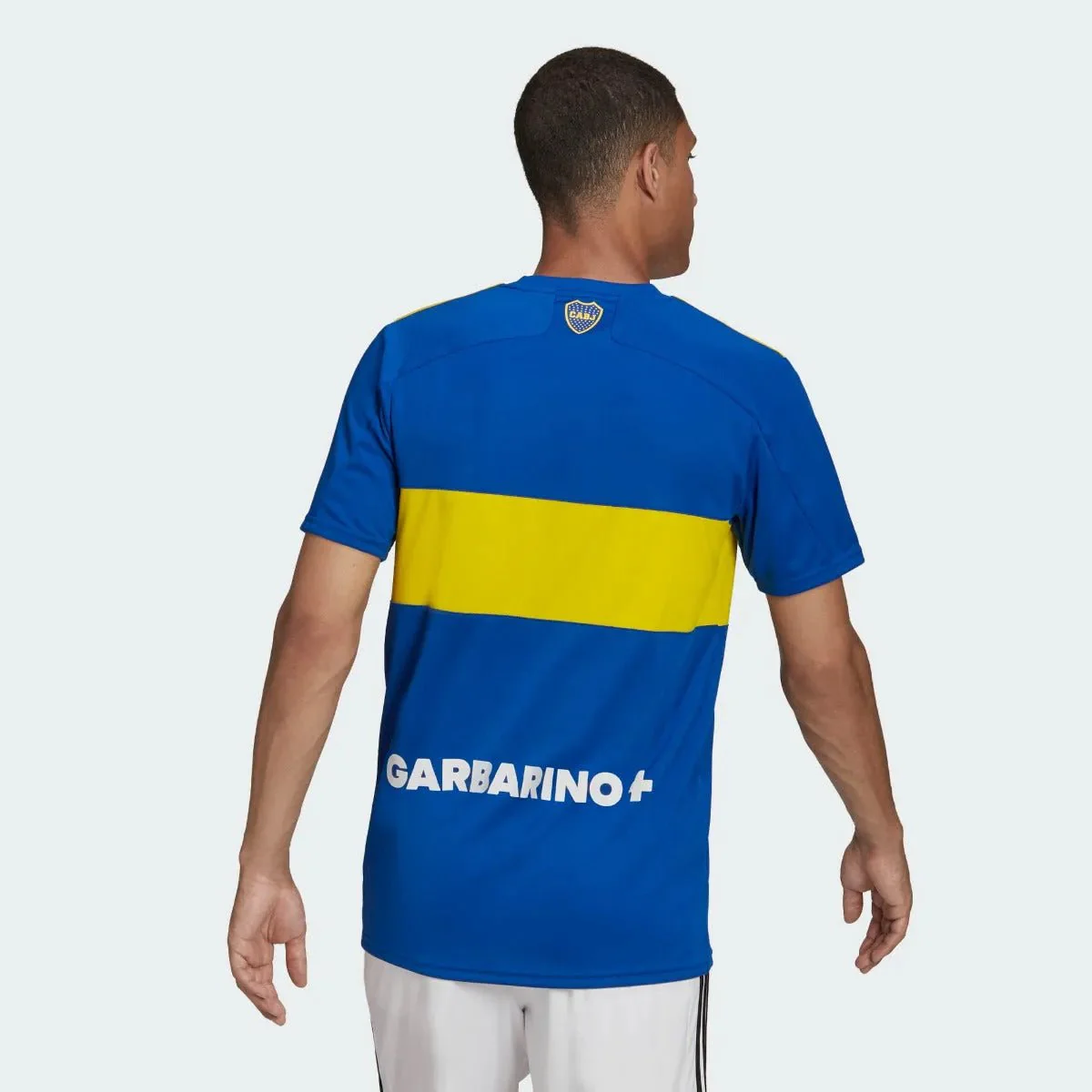 Adidas 2021-22 Boca Juniors Home Jersey - Power Blue-Yellow - Image 4