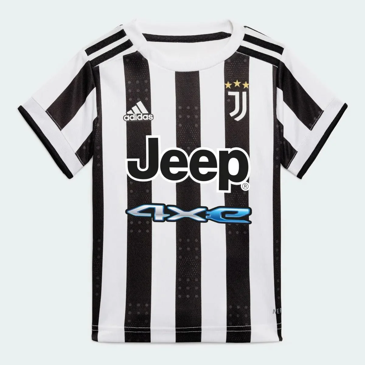 adidas 2021-22 Juventus Home Baby Set - White-Black