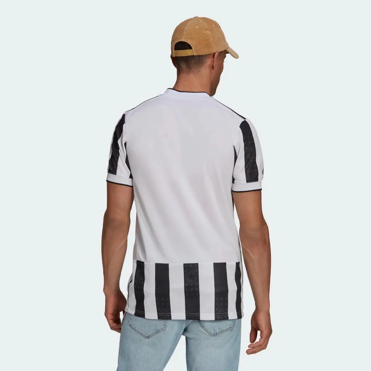 Adidas 2021-22 Juventus Home Jersey - White-Black - Image 2