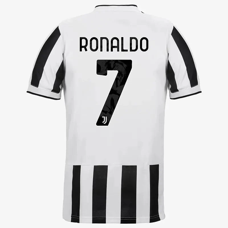 Adidas 2021-22 Juventus Home Jersey - White-Black - Image 5