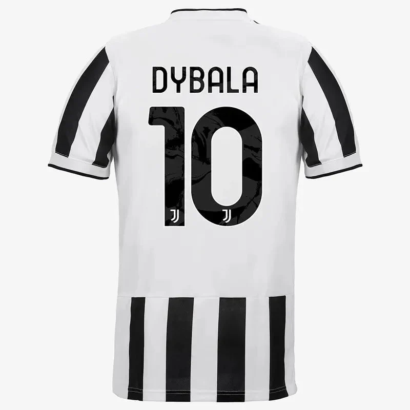 Adidas 2021-22 Juventus Home Jersey - White-Black - Image 6