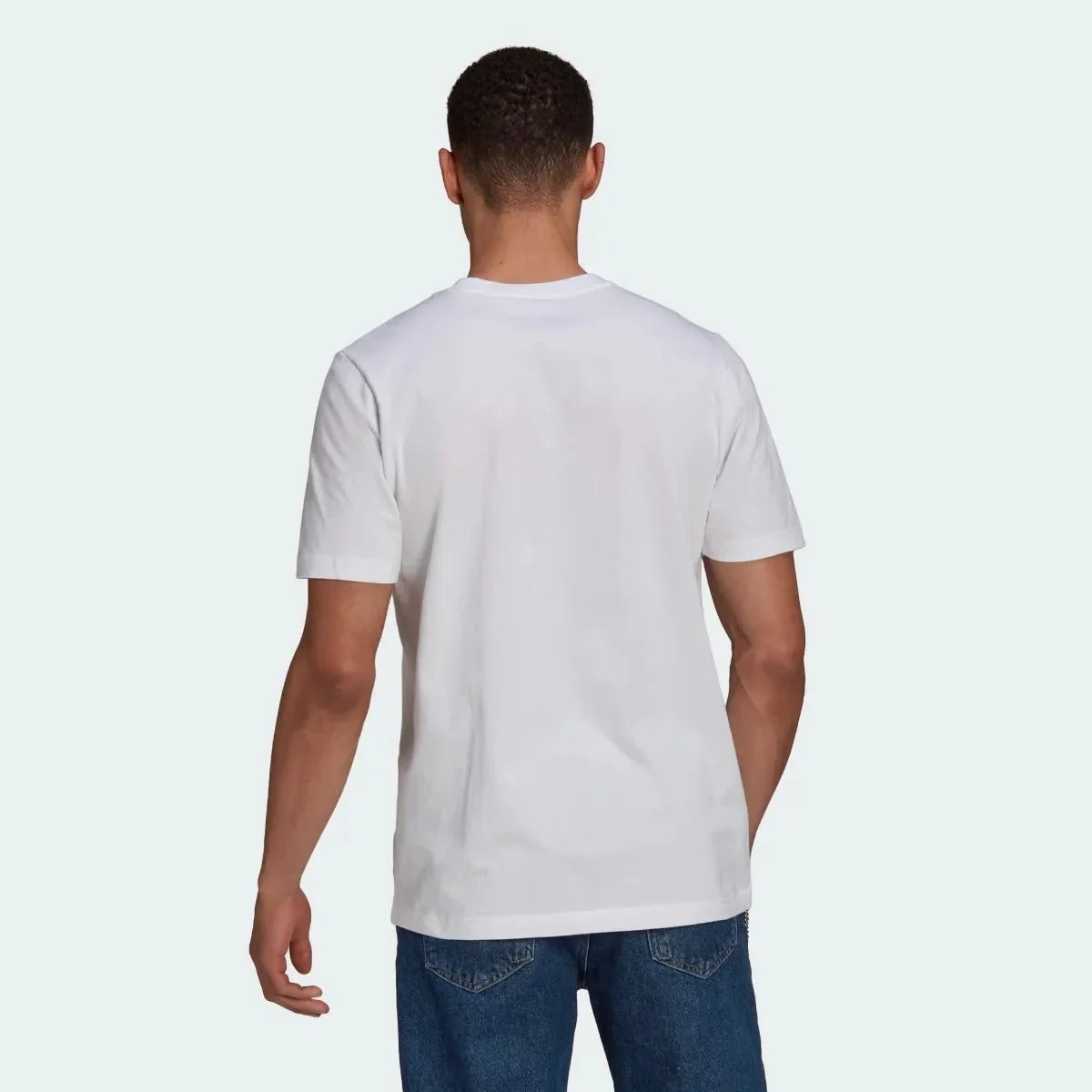 Adidas 2021-22 Juventus Tee - White-Black - Image 3