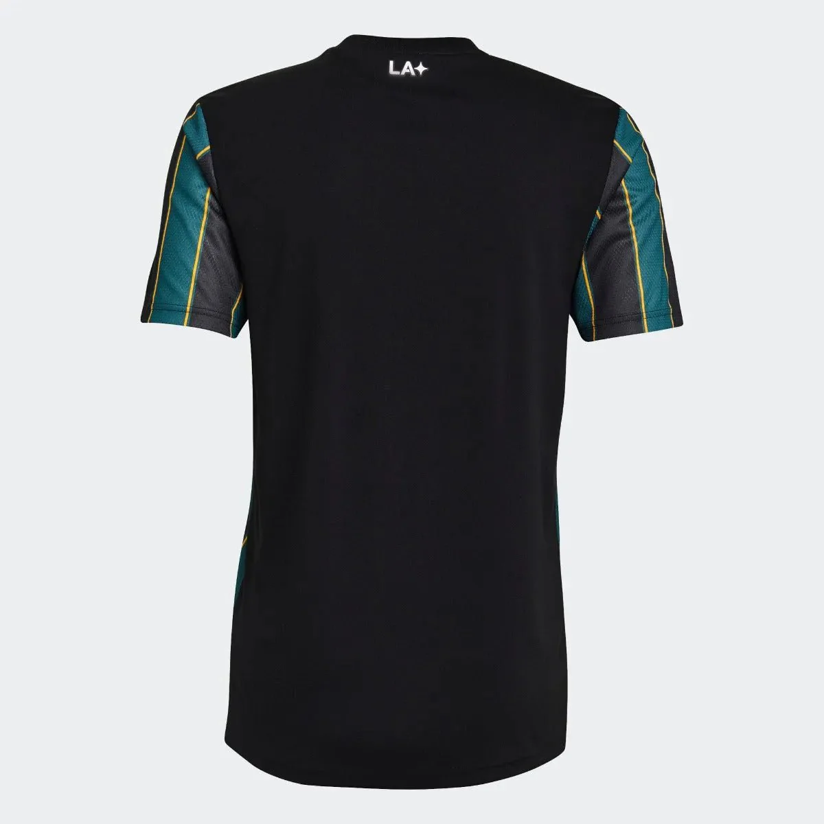 Adidas 2021-22 LA Galaxy Away Jersey - Black-Tech Green - Image 2
