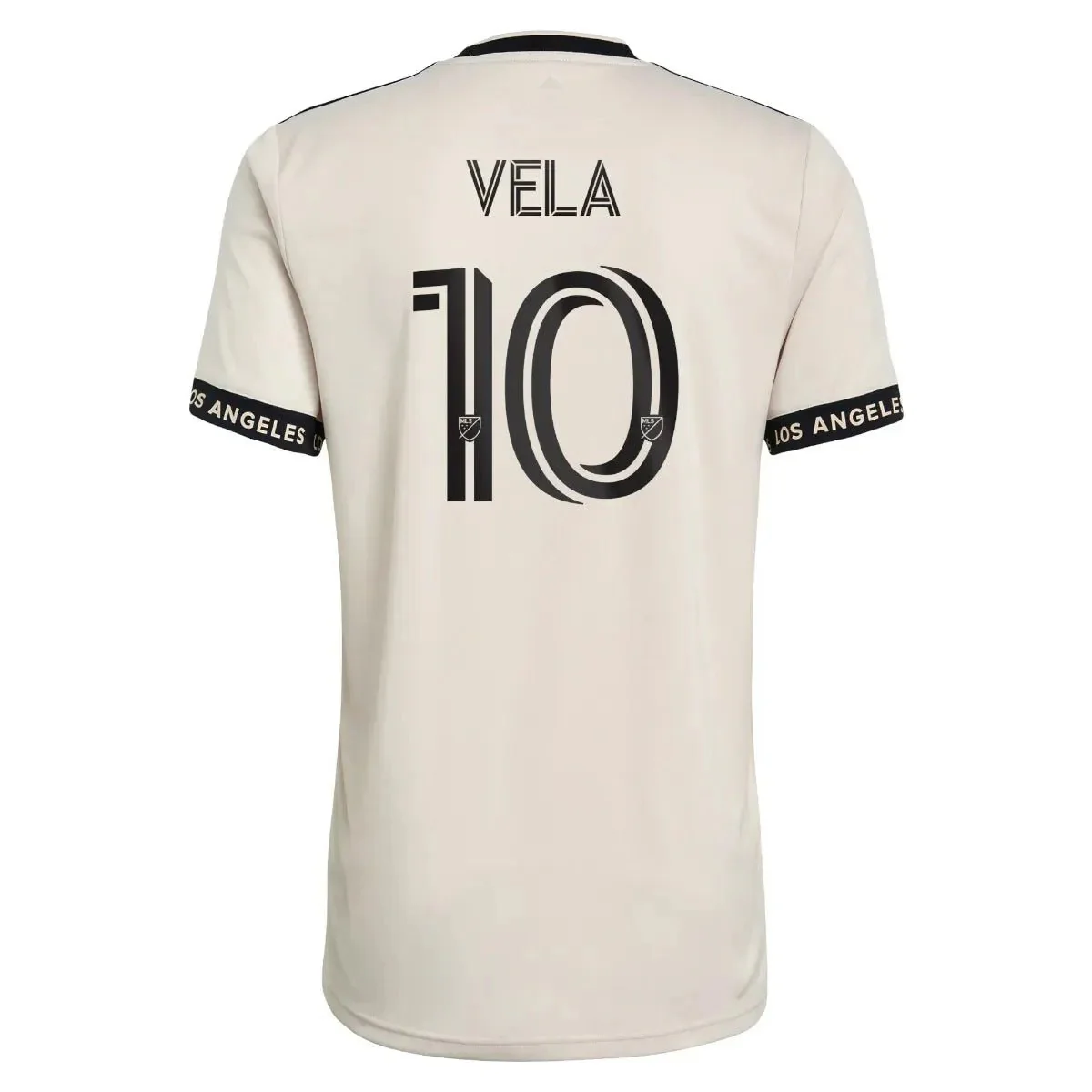 Adidas 2021-22 LAFC Authentic Away Jersey - Beige-White - Image 5