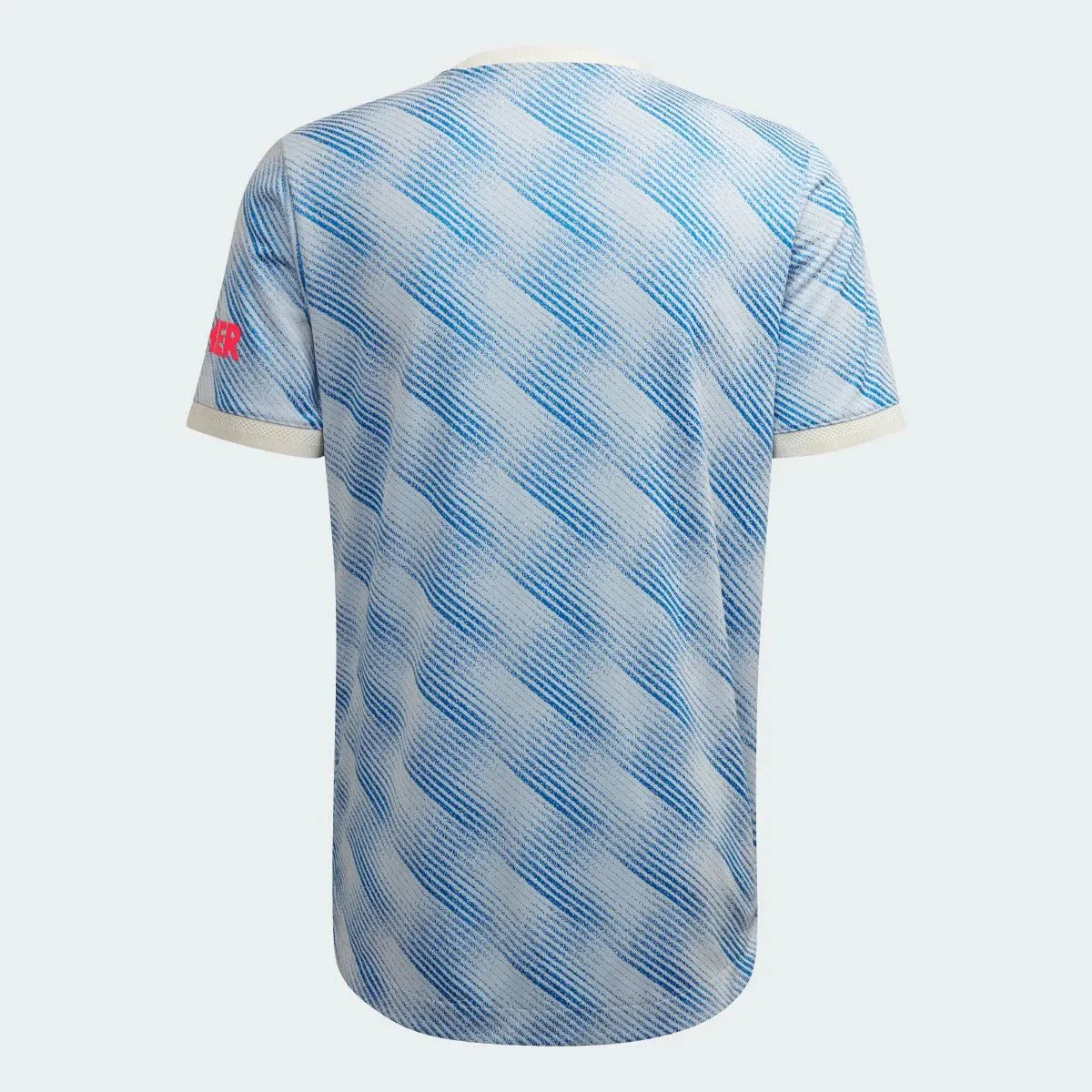 Adidas 2021-22 Manchester United Away Authentic Jersey - White-Royal - Image 2