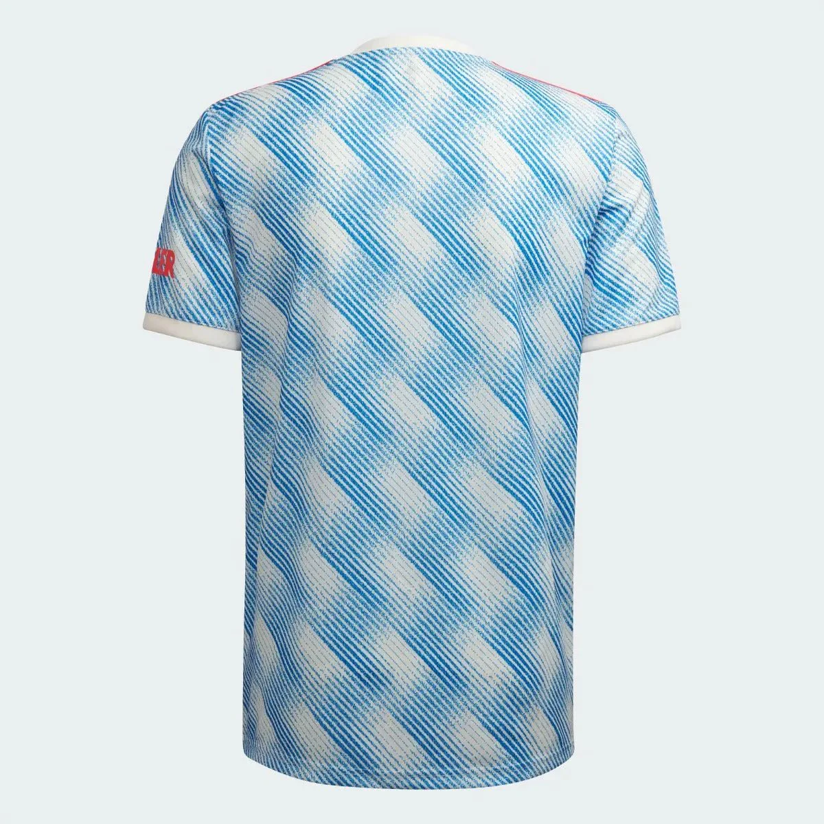 Adidas 2021-22 Manchester United Away Jersey - White-Royal - Image 2