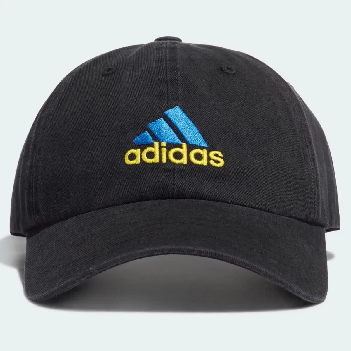 Adidas 2021-22 Manchester United Dad Cap - Black-Royal-yellow