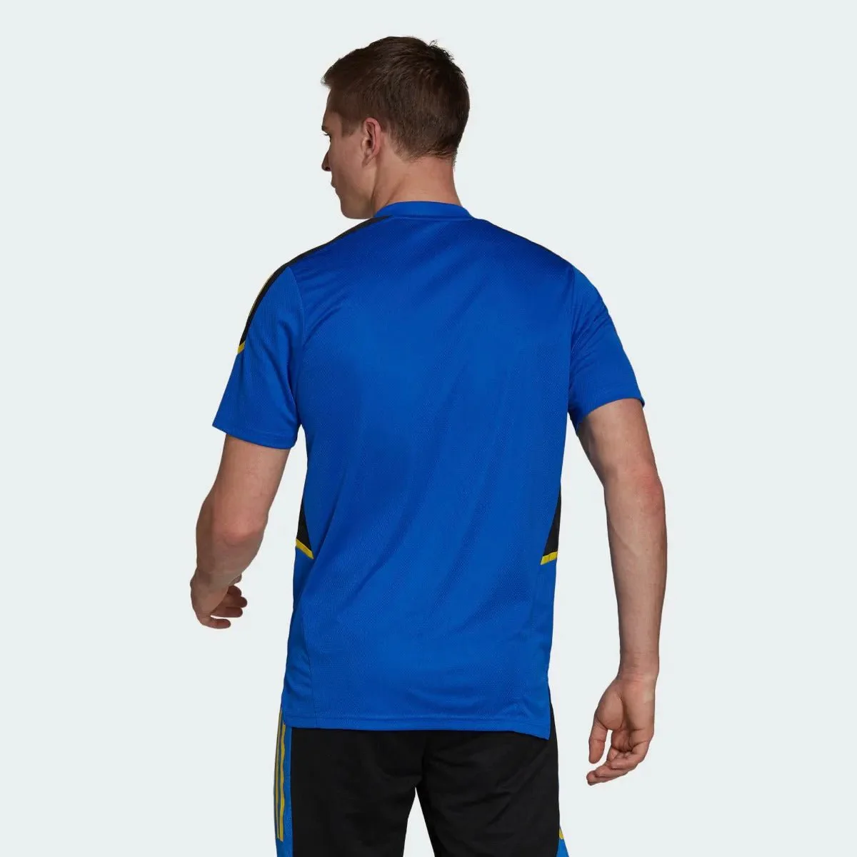 Adidas 2021-22 Manchester United Euro Training Jersey - Glow Blue - Image 3