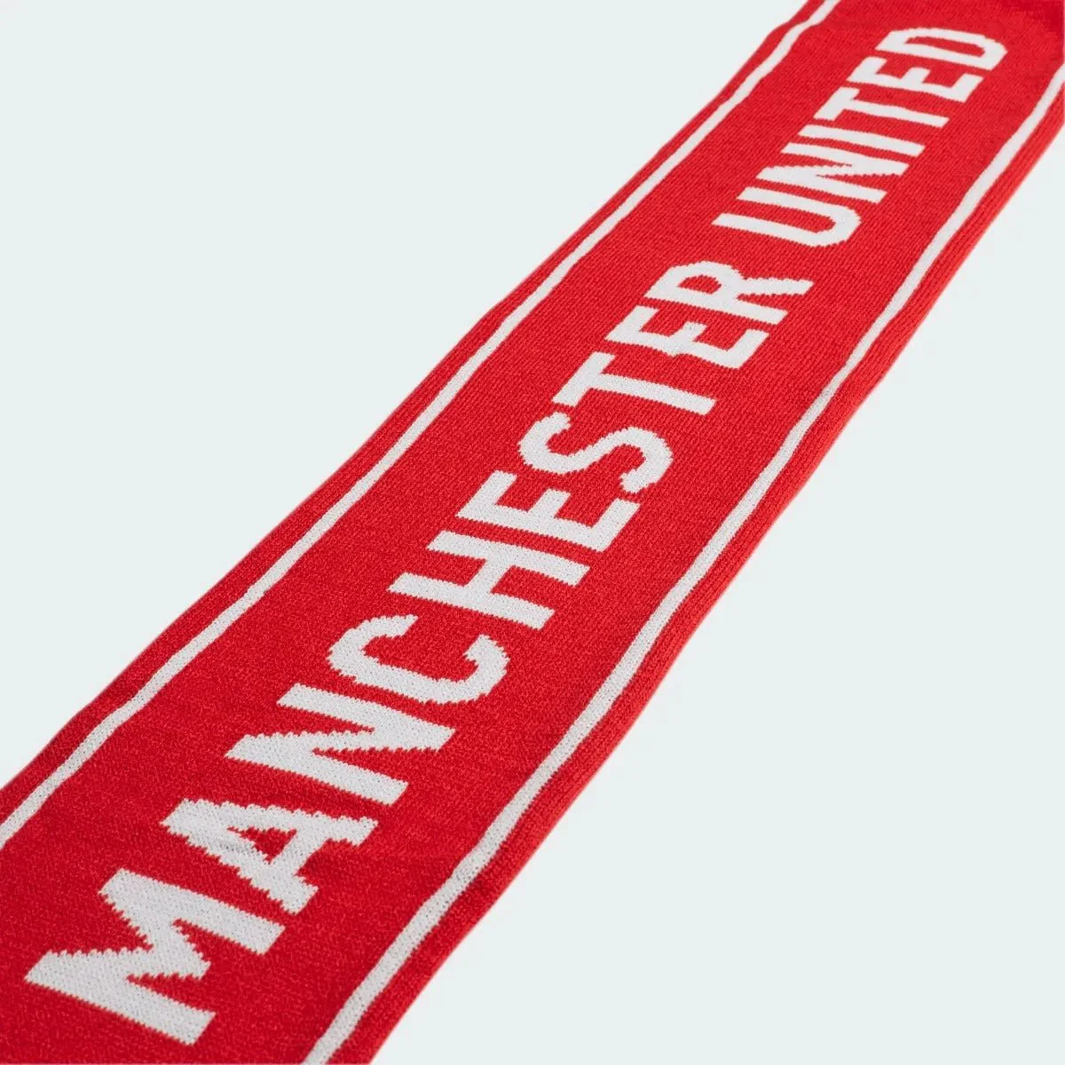 Adidas 2021-22 Manchester United Scarf - Red-White - Image 2