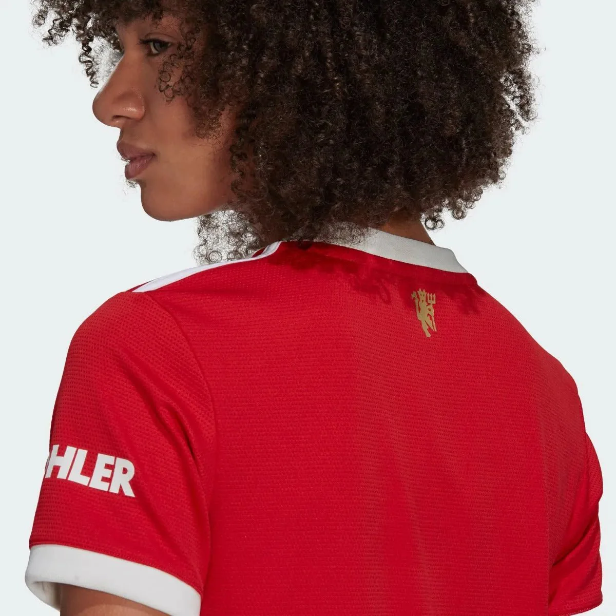 Adidas 2021-22 Manchester United Women Home Jersey - Red - Image 3