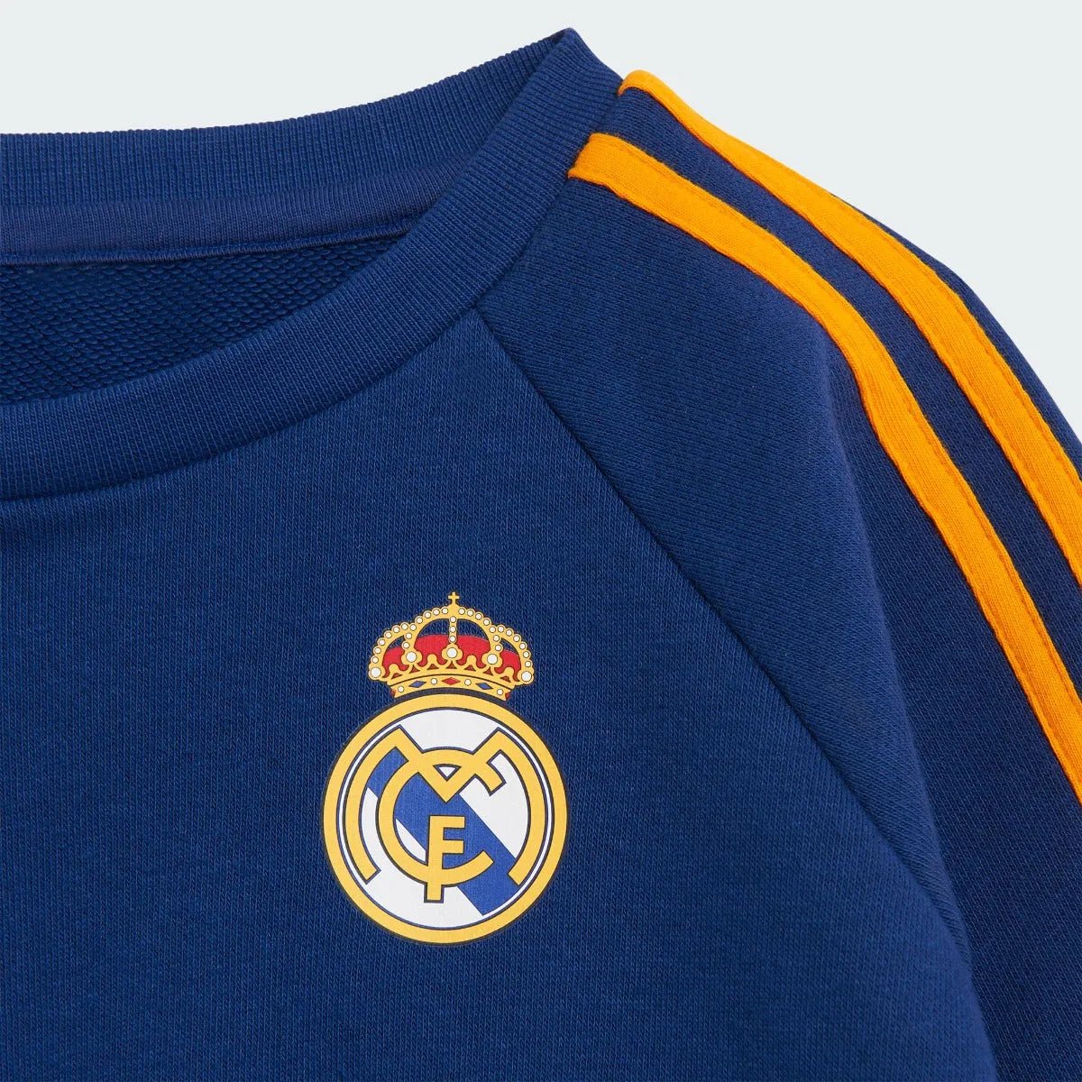 Adidas 2021-22 Real Madrid 3 Stripes Baby Jogger - Victory Blue - Image 6