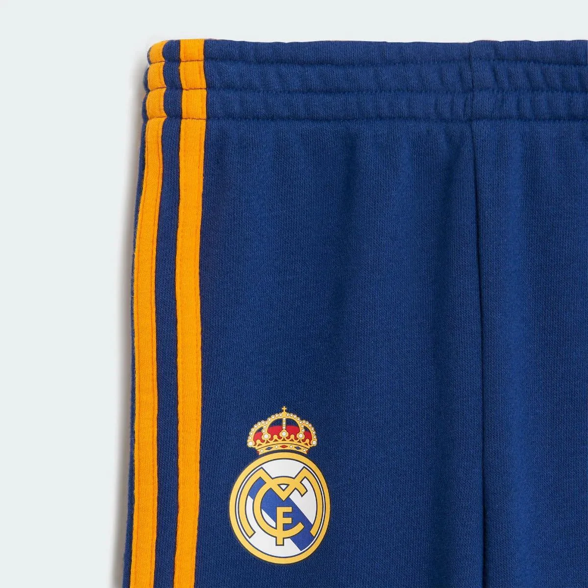 Adidas 2021-22 Real Madrid 3 Stripes Baby Jogger - Victory Blue - Image 8