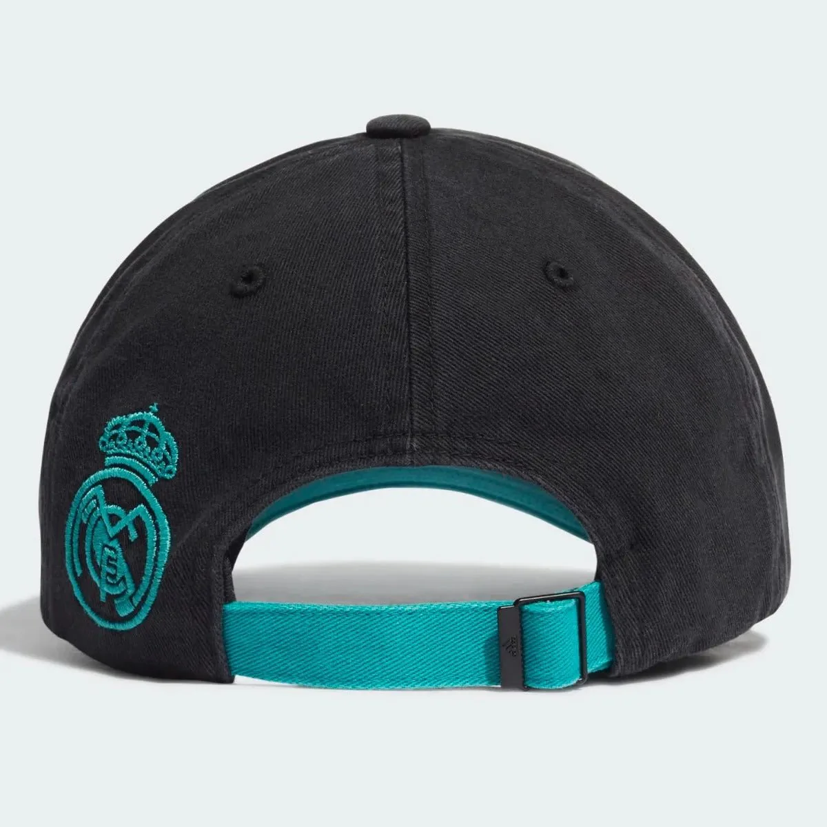Adidas 2021-22 Real Madrid Dad Cap - Black-Blast Emerald - Image 2