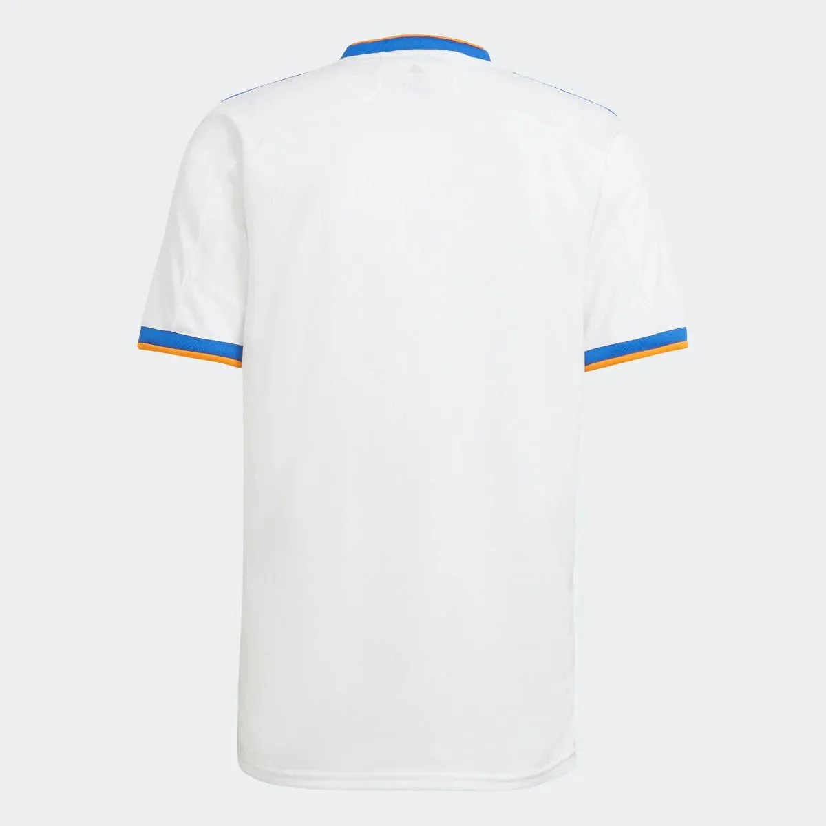 Adidas 2021-22 Real Madrid Home Jersey - White-Blue-Orange - Image 2