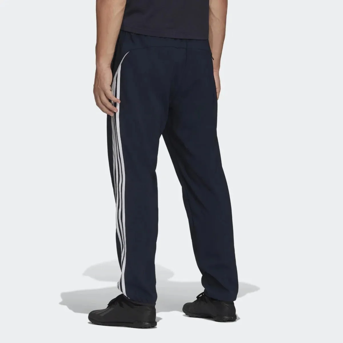 adidas 2021-22 Real Madrid Teamgeist Woven Pants - Night Navy - Image 3
