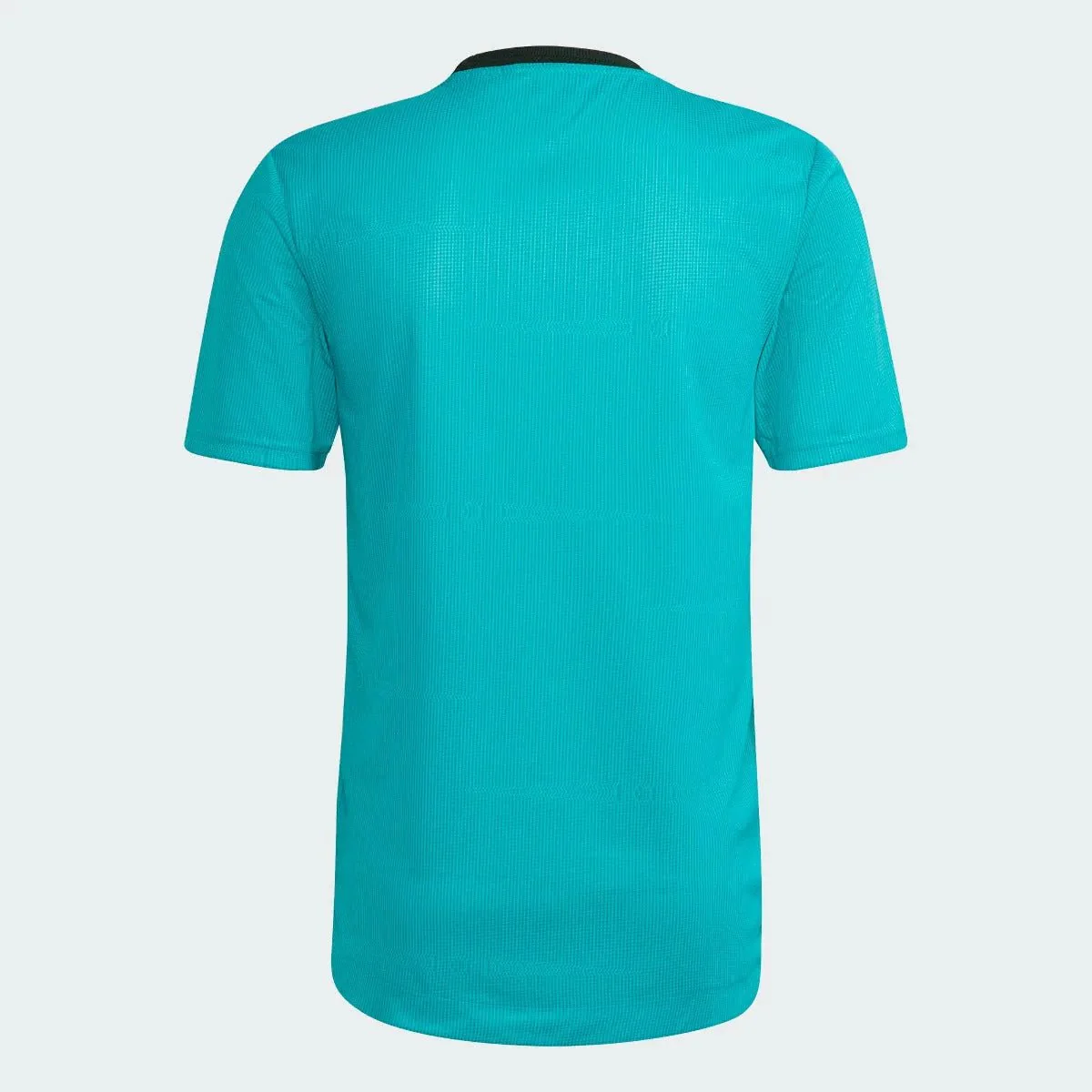 Adidas 2021-22 Real Madrid Third Authentic Jersey - Hi Res Aqua - Image 2