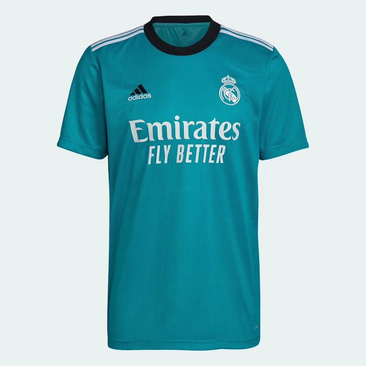 Adidas 2021-22 Real Madrid Third Jersey - Hi Res Aqua