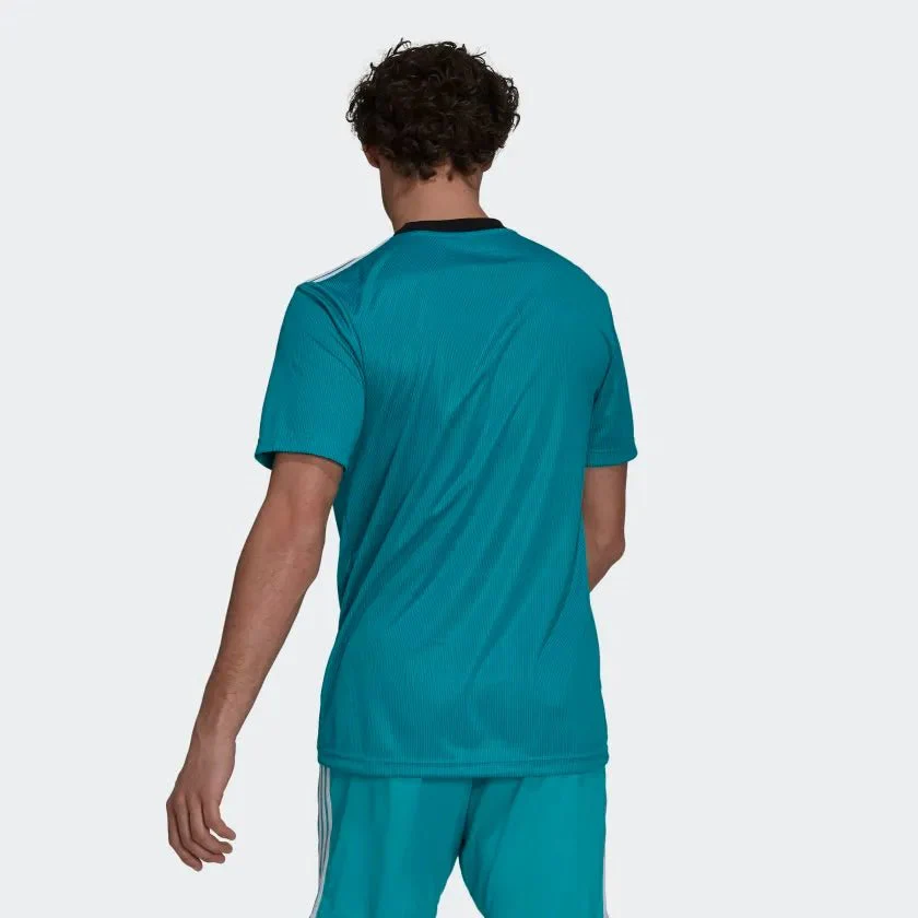 Adidas 2021-22 Real Madrid Third Jersey - Hi Res Aqua - Image 4