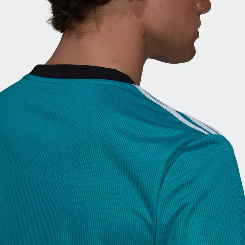 Adidas 2021-22 Real Madrid Third Jersey - Hi Res Aqua - Image 6