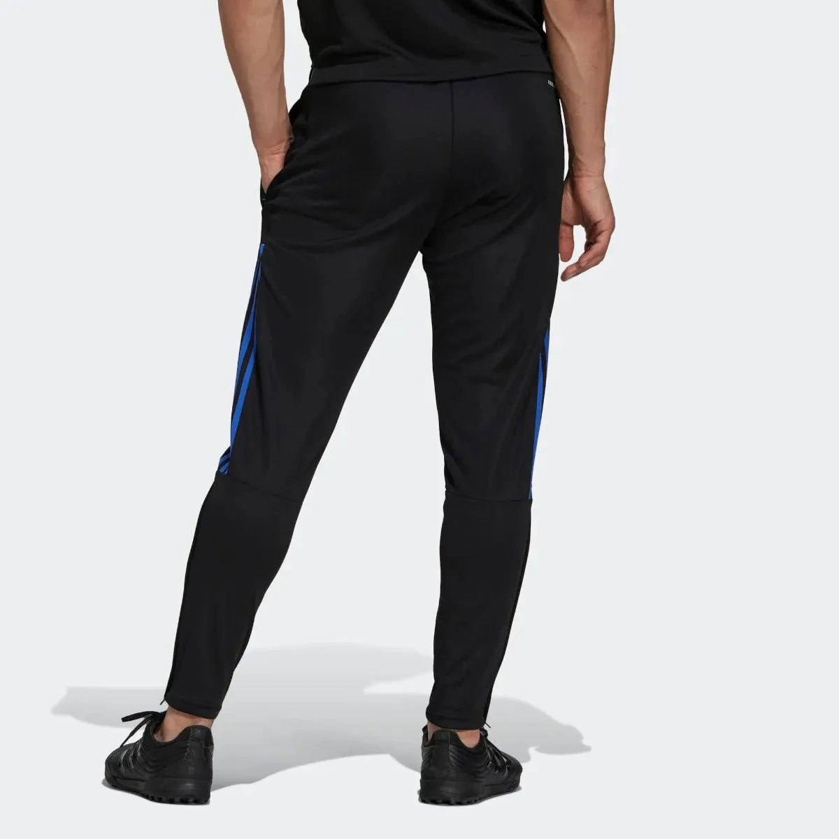 Adidas 2021-22 Real Madrid Training Pants - Black-Blue - Image 3