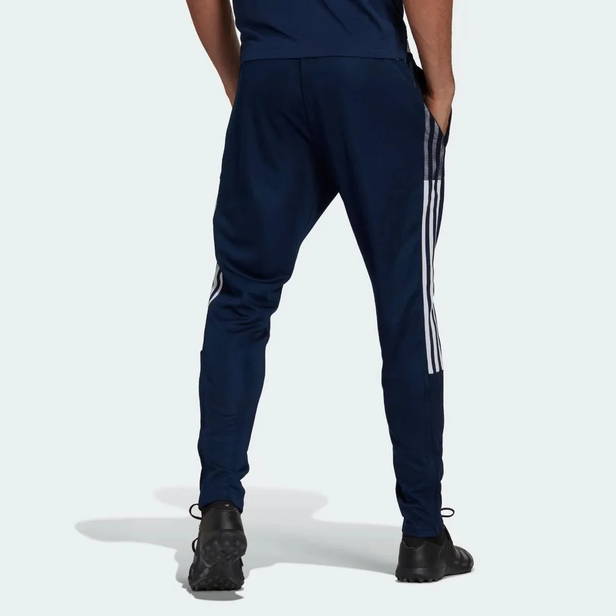 Adidas 2021 LA Galaxy Travel Pants - Navy-White - Image 2