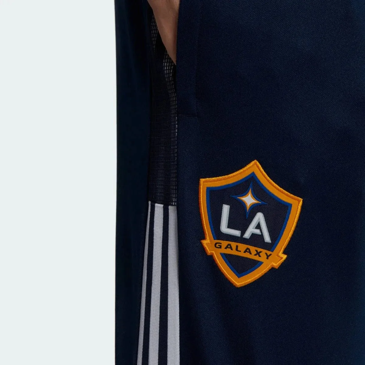 Adidas 2021 LA Galaxy Travel Pants - Navy-White - Image 4
