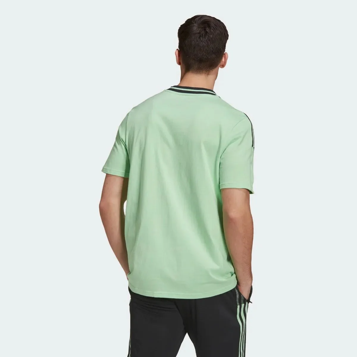 Adidas 2021 Manchester United Tee Shirt - Glory Mint - Image 3