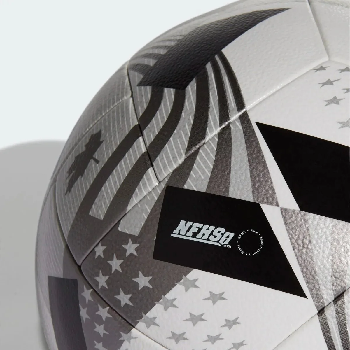 Adidas 2021 MLS Competition NFHS Ball - White-Black - Image 4
