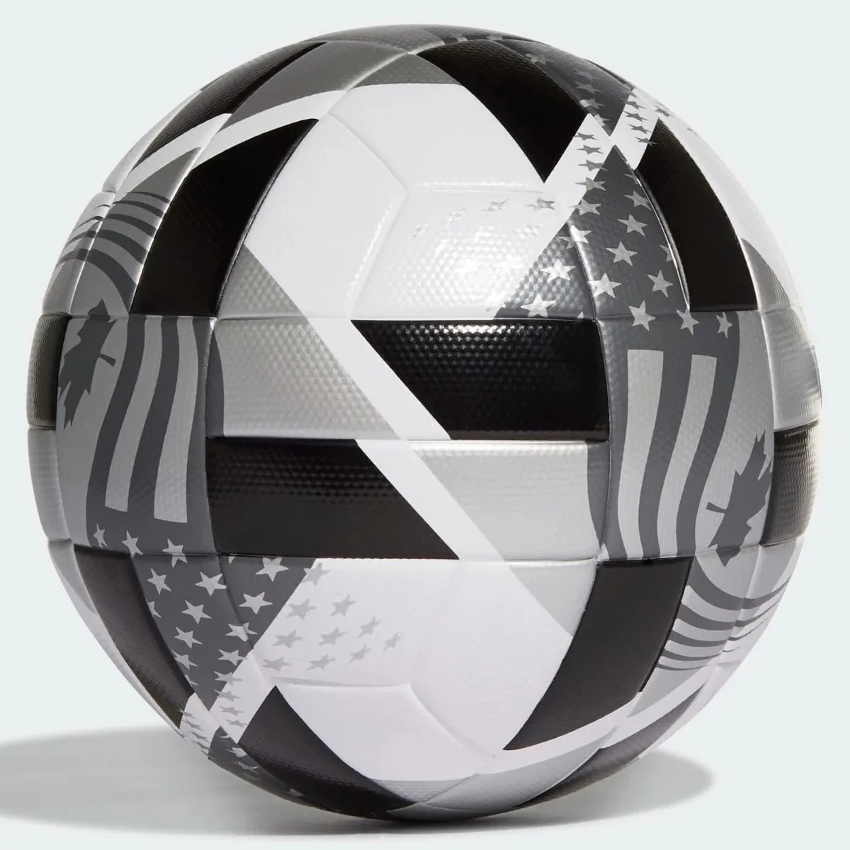 Adidas 2021 MLS League NFHS Ball - White-Black-Grey - Image 2