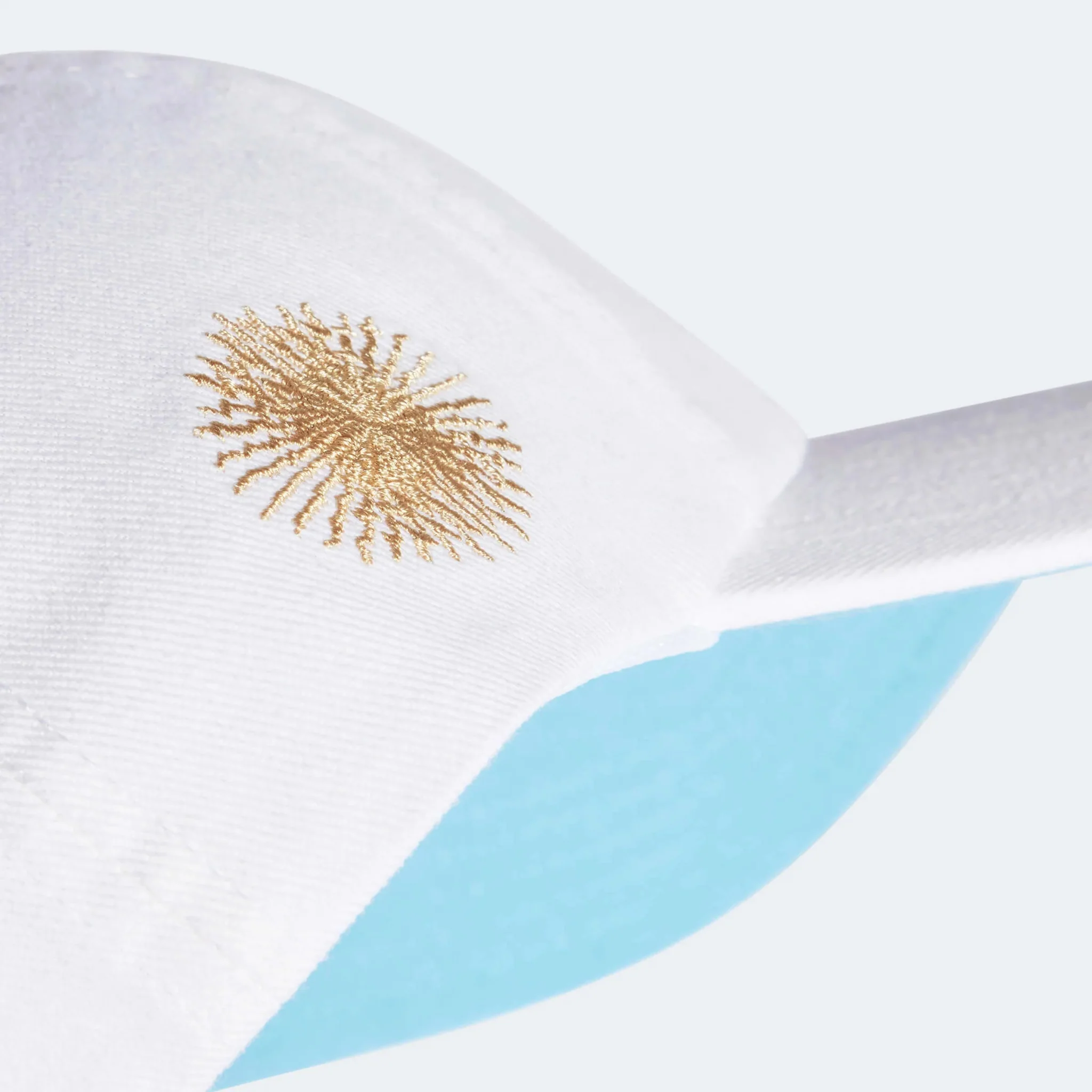 adidas 2022-23 Argentina Dad Cap - White-Light Blue - Image 4